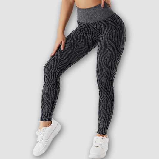 Zebra Strut leggings