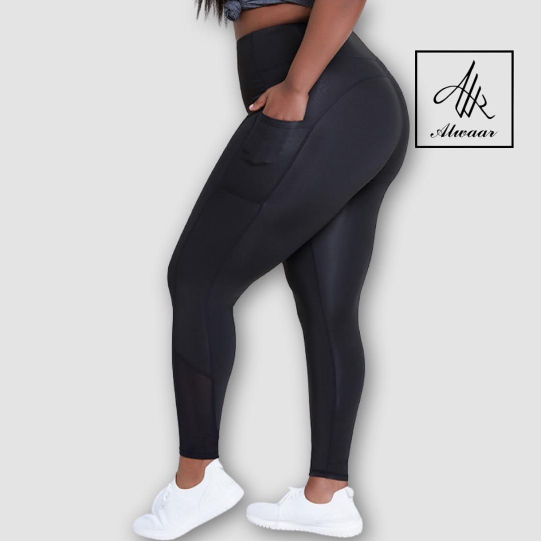 Plus Size Leggings 659 - Black