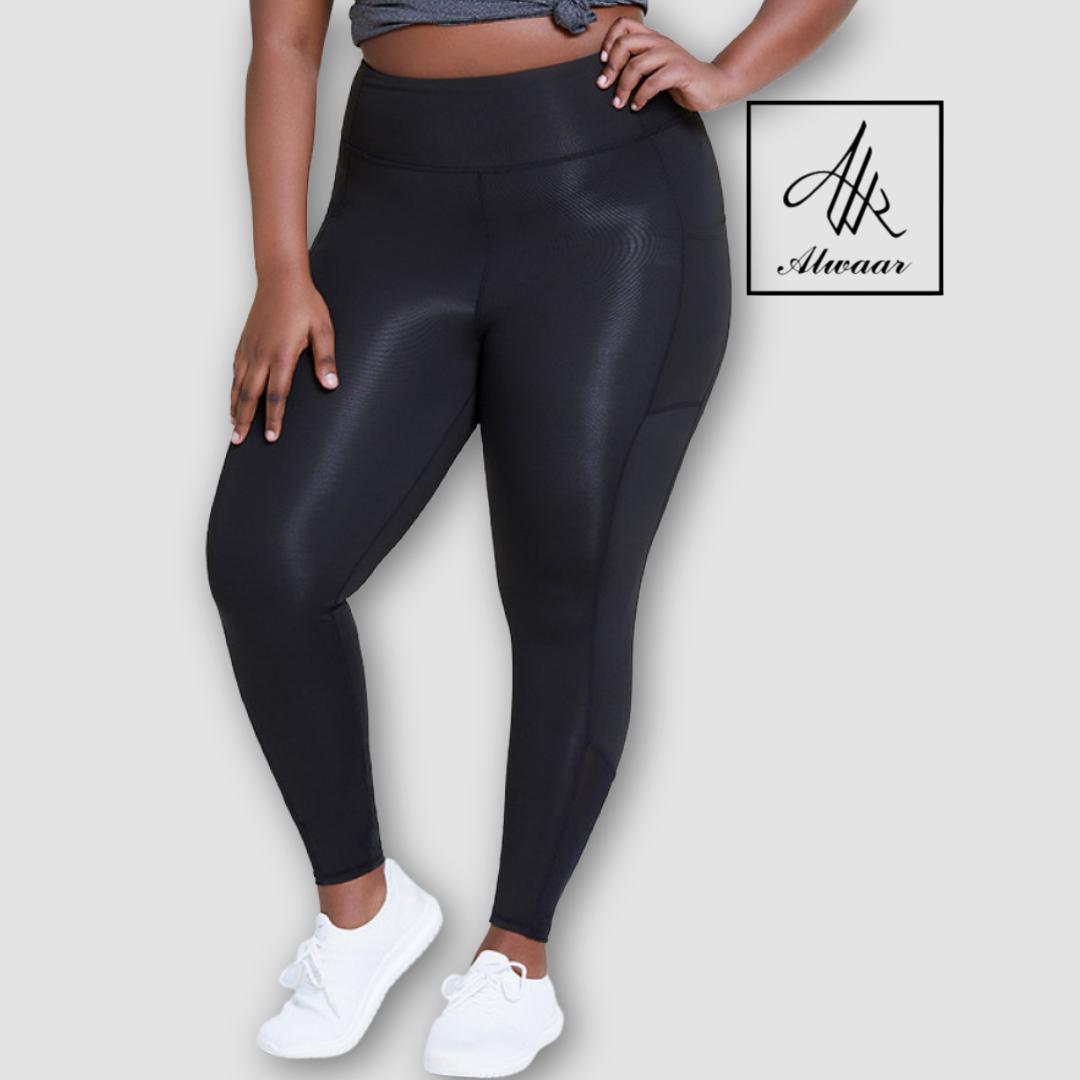 Plus Size Leggings 659 - Black